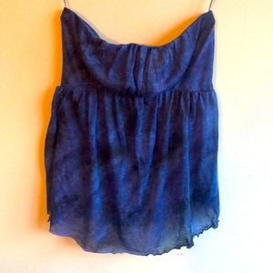 Free People strapless top